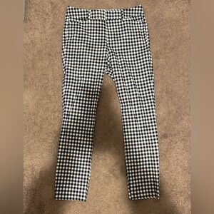 Old Navy Plaid Pixie Pants. Never worn.